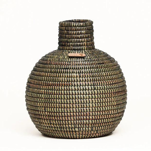 Amari - afrikanische Vase handgeflochten