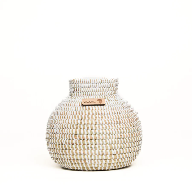 Ayana – von Hand geflochtene Vase - Marulaglow®