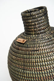 Amari - afrikanische Vase handgeflochten