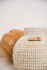 Ayana – von Hand geflochtene Vase - Marulaglow®