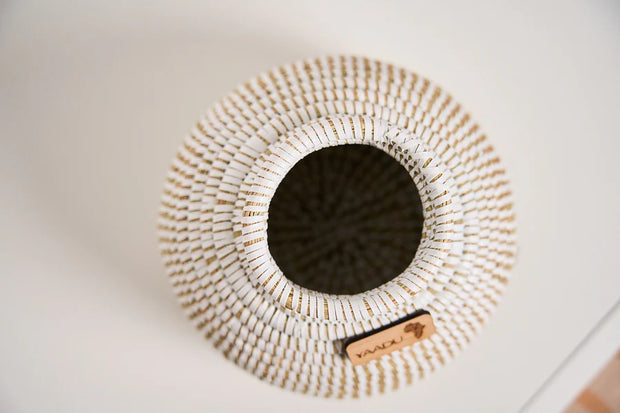 Ayana – von Hand geflochtene Vase - Marulaglow®