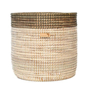 Bida - Deko-/ Pflanzenkorb – small - Durchmesser: ca. 30 cm, Höhe ca. 29 cm - Stoff: Savannengras  - in Afrika geflochten - UNIKAT - streng limitiertes Exemplar