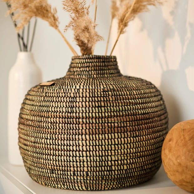 Jolof - Handgeflochtene Vase