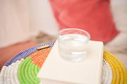Femi - Afrikakorb mit flachem Deckel - Marulaglow®