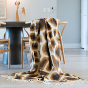 Kuschlige Afrika Decke – Twiga – Giraffen Design – Luxuriöse gewebte Decke – 180 x 140 cm - Marulaglow®